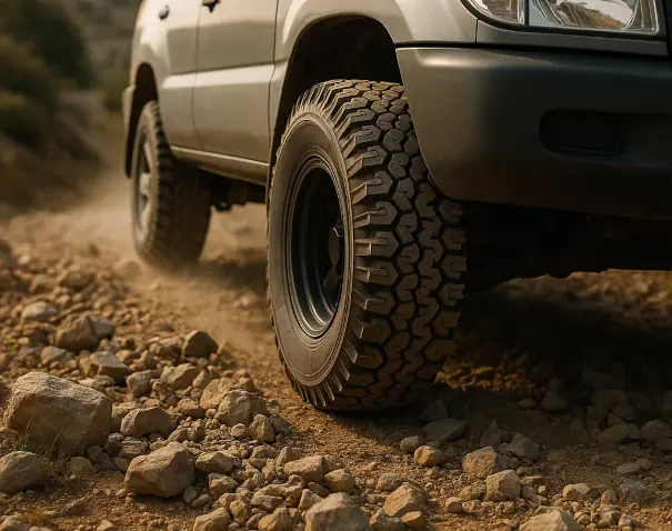 Geländefahrzeug im Einsatz